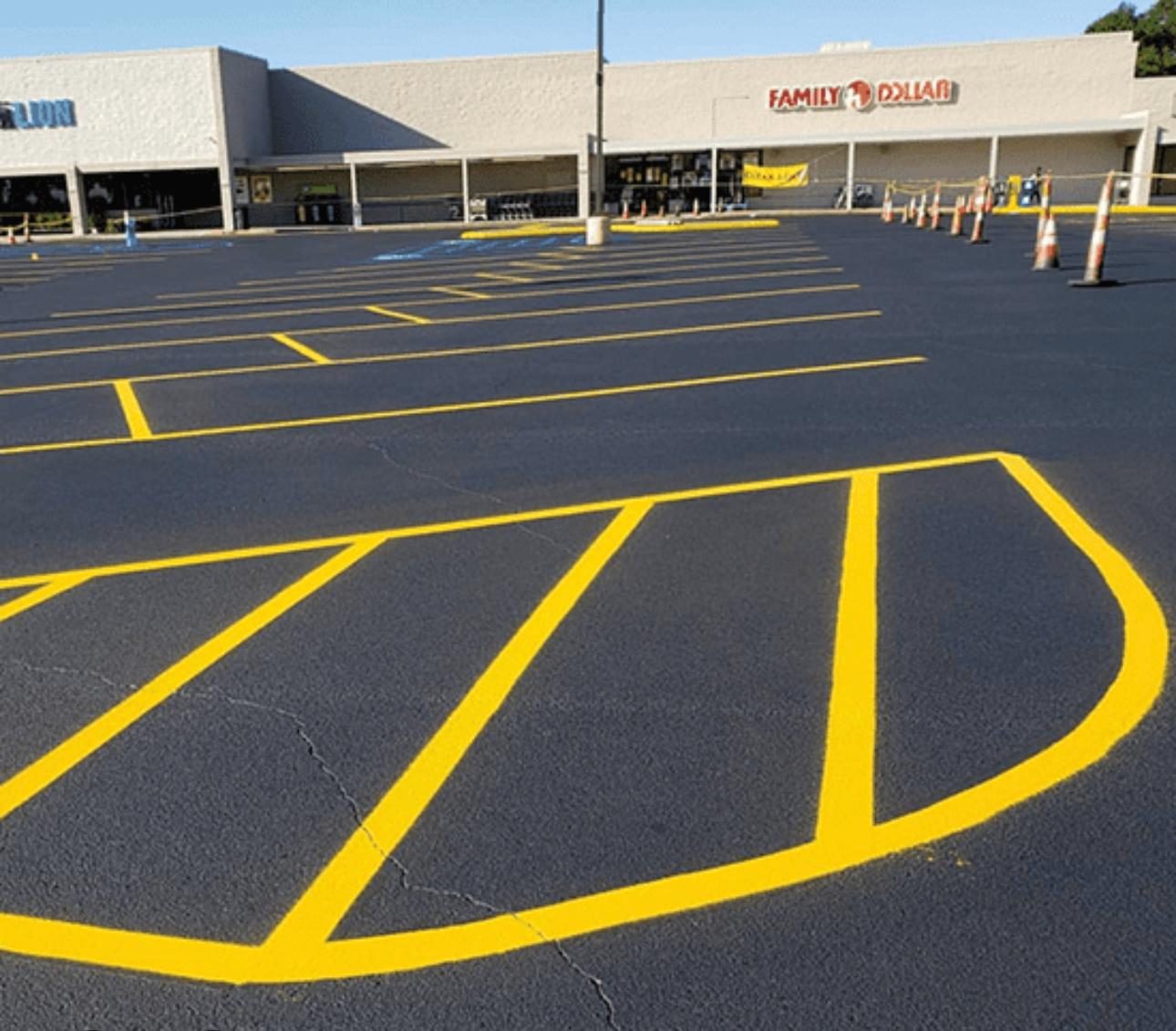Asphalt patch and crack repair service for local pavement damage